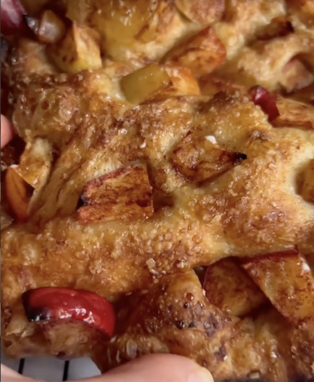 Apple Pie Focaccia